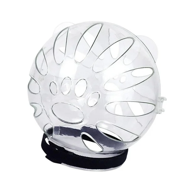 Cat Protective Transparent Hood Small / غطاء واقي شفاف للقطط - حجم صغير