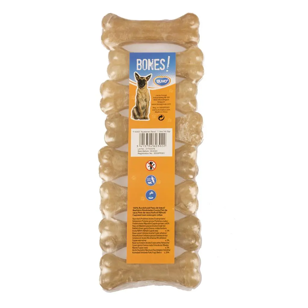 Duvo Rawhide Bone / عظمة جلد خام دوفو