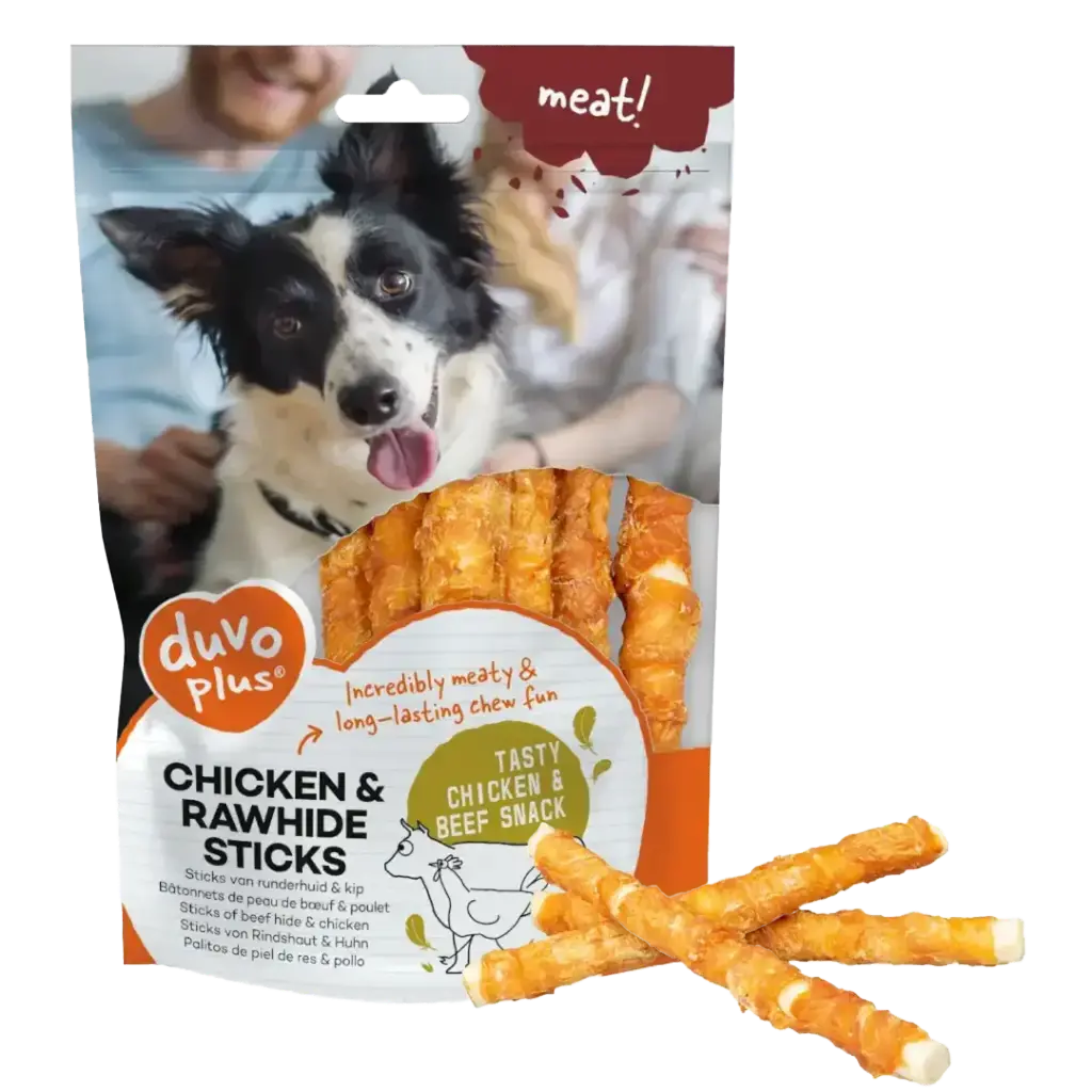 Chicken & rawhide sticks small
