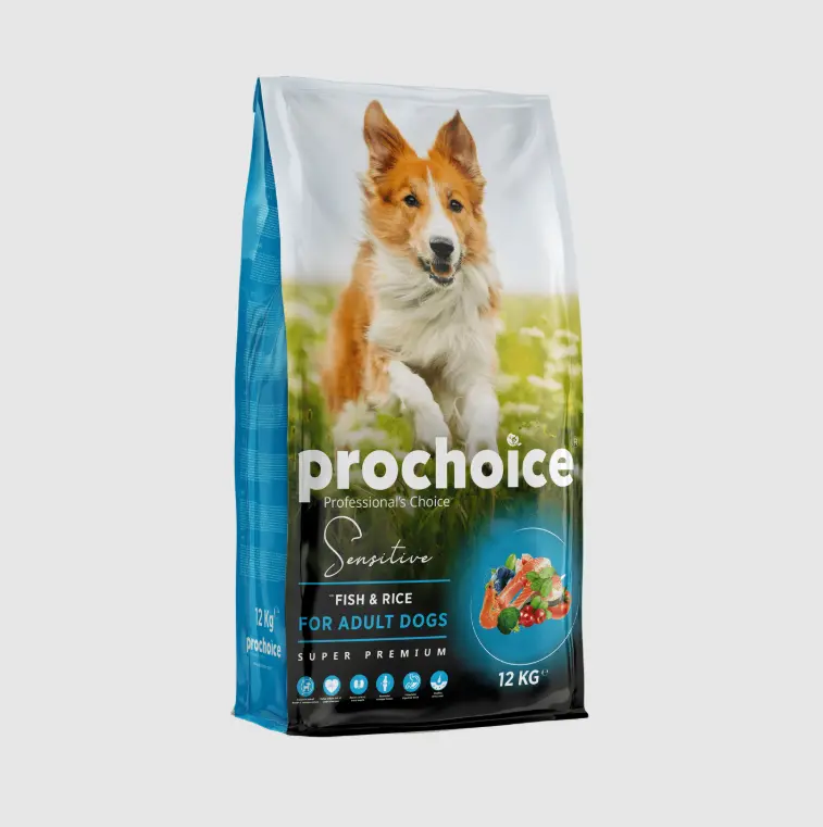 Prochoice Dry Food Fish & Rice for Adult Dog / بروتشويس طعام جاف بالسمك والأرز للكلاب البالغة