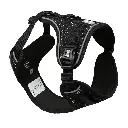 Medium-Ultimate fit no-pull harness fashion granite black / مقود مقاس متوسط بمقاس مثالي يمنع السحب - ألوان جرانيت الأسود