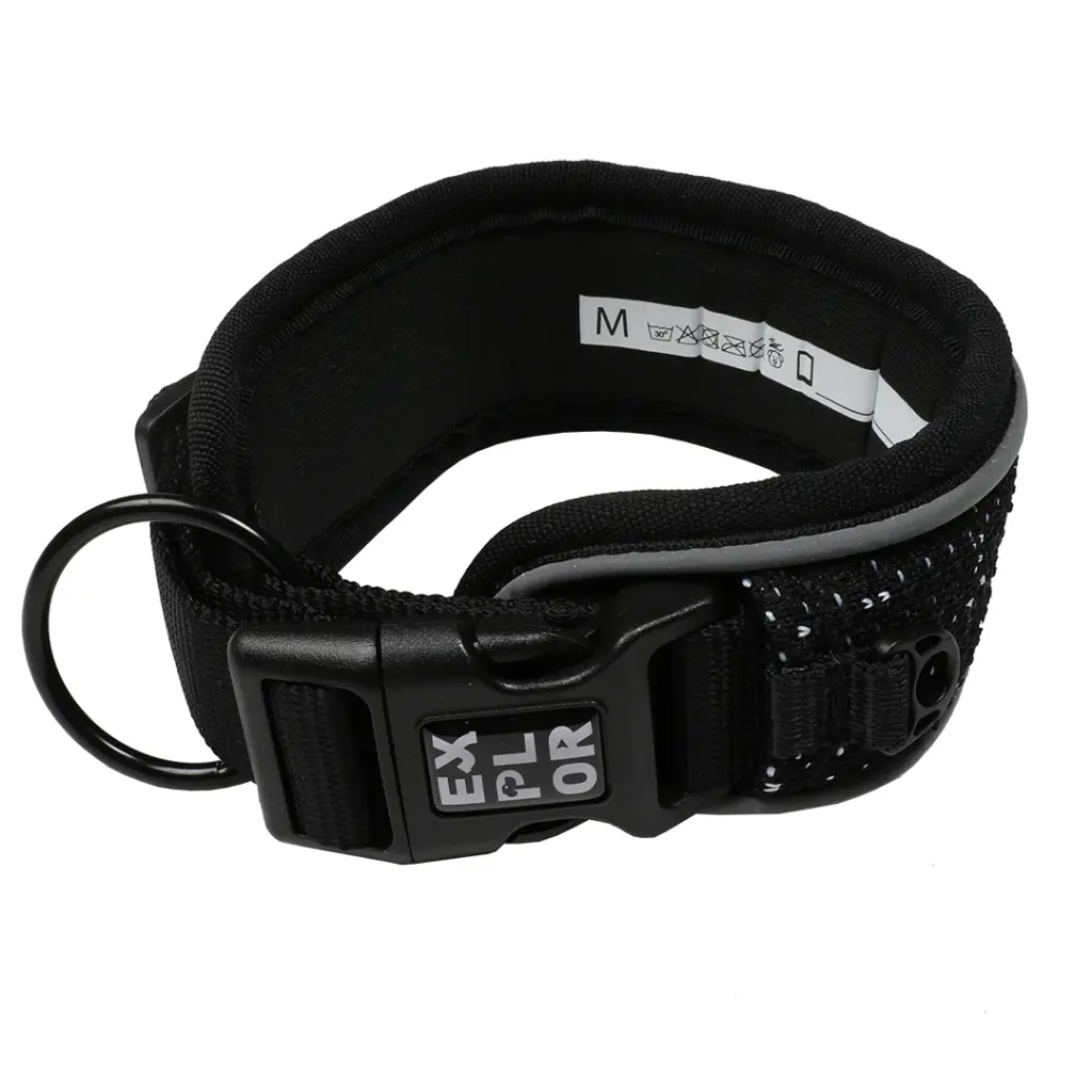 Medium-Ultimate fit comfy collar fashion granite black / طوق مقاس متوسط بمقاس مثالي مريح - ألوان جرانيت الأسود