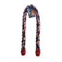 Colorful bird perch rope-large