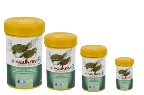 KW زون أكوافن عَصا طعام السلاحف الطبيعي / KW Zone Aquafin Natural Turtle Food Stick 