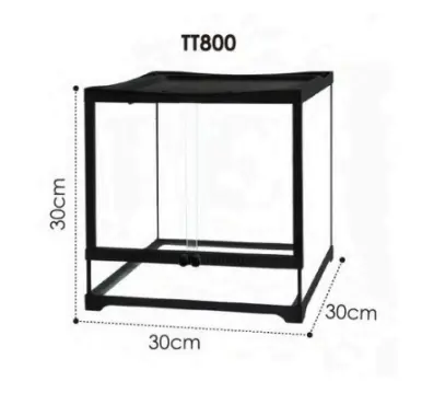 كي دبليو دوفين تيراريوم تانك TT-800 / KW Dophin Terrarium Tank TT-800 