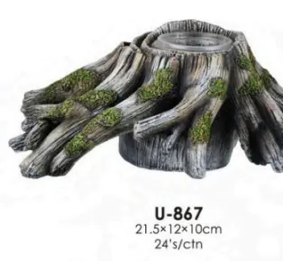 KW Dophin Vertical Resin Ornament U-867 كي دبليو دولفين زينة رزين عمودية U-867