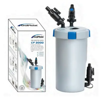 KW Dophin Pre-Canister Filter CF-2000 كي دوفين فلتر بري كانيستر CF-2000