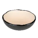 Duvo Feeding Bowl Stone - Black White / وعاء طعام حجري من دوفو - أبيض وأسود