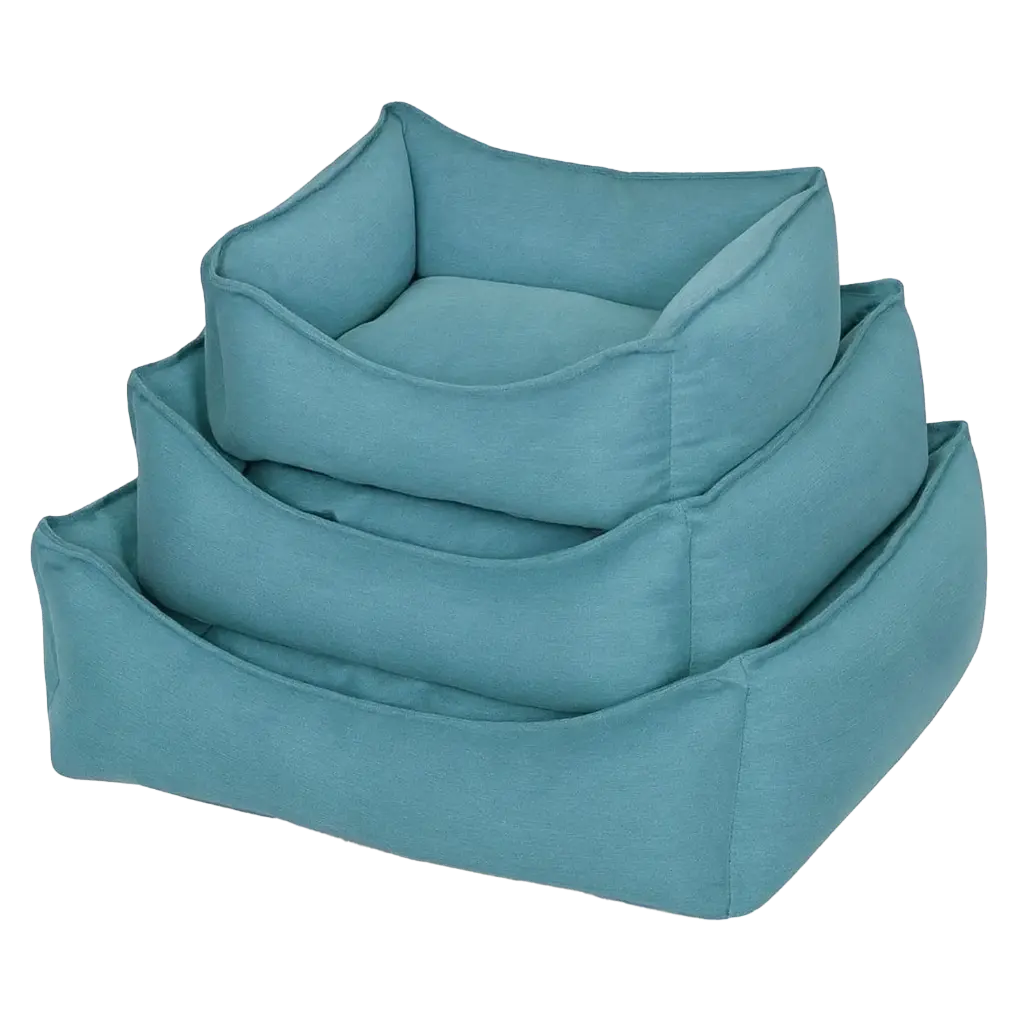 Cozy Blue Cat Bed