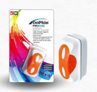 KW Zone Dophin Magnet Cleaner with Blade / كي دبليو زون دولفين منظف مغناطيسي مع شفرة 