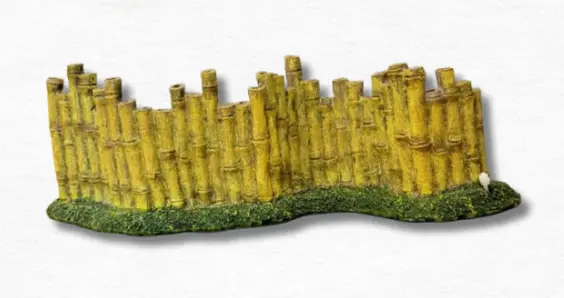 KW Zone Bamboo Fence - Wavy / سياج الخيزران المتموج 