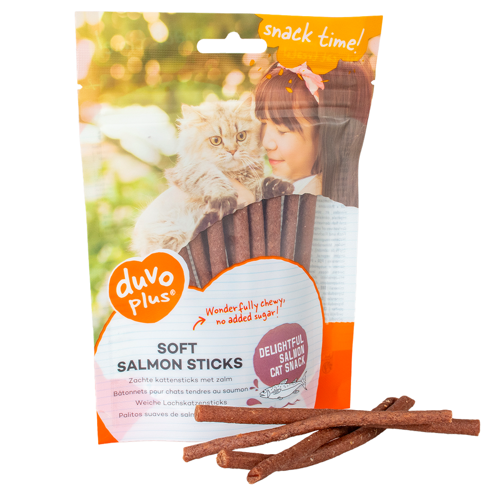 Duvo Cat Soft Salmon Sticks
