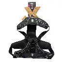 X Large-Ultimate fit no-pull harness fashion granite black / مقود مقاس كبير جدًا بمقاس مثالي يمنع السحب - ألوان جرانيت الأسود