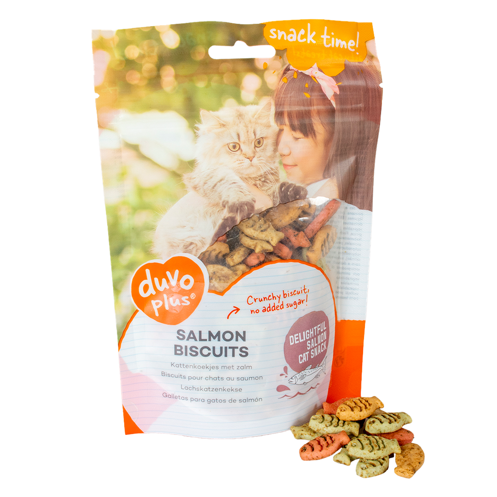 Duvo Cat Salmon Biscuits