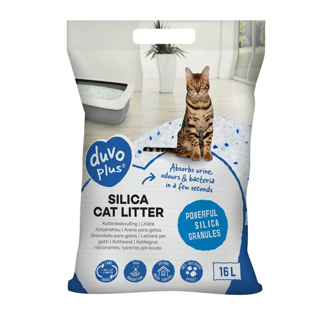 Duvo Silica Cat Litter / دوفو سيليكا ليتر للقطط