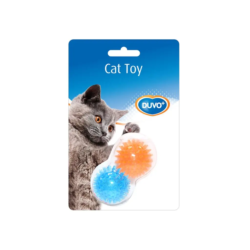 Duvo Cat Toy Ball Hedgehog / كرة لعبة قطط دوفو شكل قنفذ