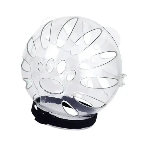 Cat Protective Transparent Hood Small / غطاء واقي شفاف للقطط - حجم صغير