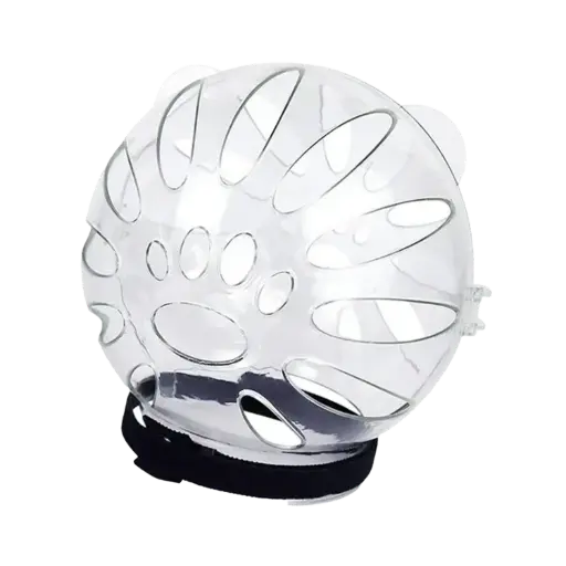 Cat Protective Transparent Hood Small