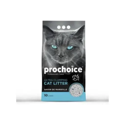ProChoice Bentonite Cat Litter Savon de Marseille / بروتشويس رمل القطط من البنتونيت برائحة صابون مرسيليا