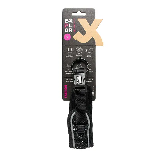 Small-Ultimate fit control collar fashion granite black / طوق مقاس صغير للتحكم بمقاس مثالي - ألوان جرانيت الأسود