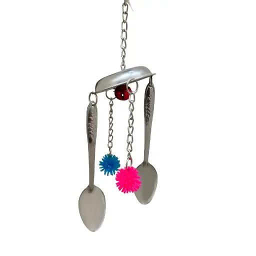 Spoon Bell Bird Toy / لعبة الطيور جرس الملعقة