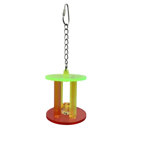 Colorful Acrylic Bird Toy