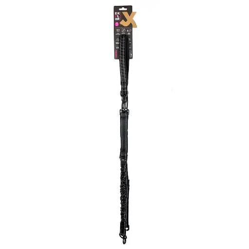 Ultimate fit 2in1 leash fashion granite black / مقود 2 في 1 بمقاس مثالي وألوان جرانيت الأسود