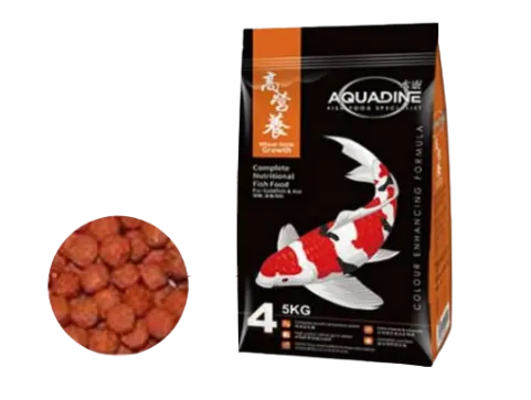 كي دبليو أكوادين طعام الأسماك الذهبية والكوَي / KW Aquadine Fish Food for Goldfish & Koi 