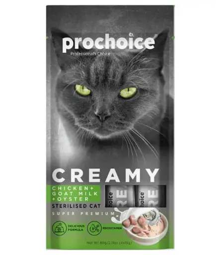 ProChoice Creamy Chicken + Goat Milk + Oyster / بروتشويس كريمي الدجاج + حليب الماعز + المحار