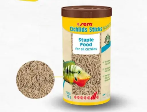 Sera Cichlids Sticks Nature سيرا سيكليد ستيكس ناتشر 