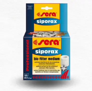 Sera siporax bio filter medium  سيرا سيبوراكس وسط فلتر بيولوجي 