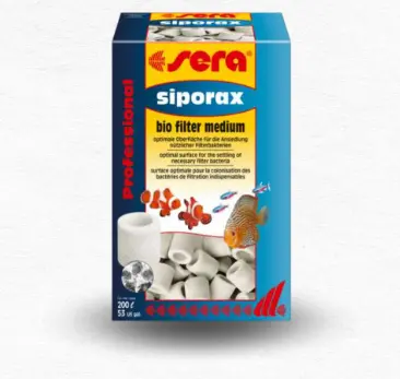 Sera siporax mini bio filter medium  سيرا سيبوراكس ميني وسط فلتر بيولوجي 