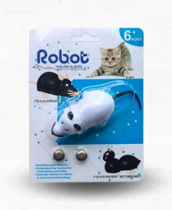 Cat Robot Mouse Toy / لعبة الفأر الروبوتية للقطط 