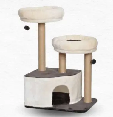 Comfortable Multi-Level Cat Perch / منصة قطط مريحة متعدد المستويات 