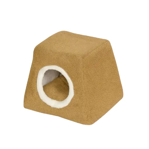 Brown Chevron Cat Cave