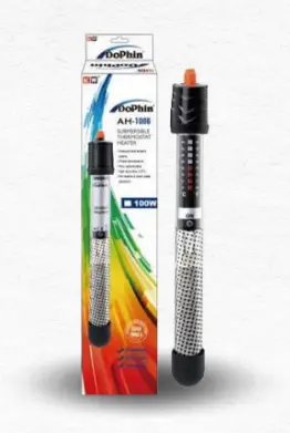 KW Zone Dophin Glass Heater 200W / كي دبليو زون دولفين سخان زجاجي 200 واط 