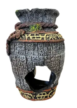 Ancient Temple Aquarium Ornament / زينة حوض السمك بشكل معبد قديم 