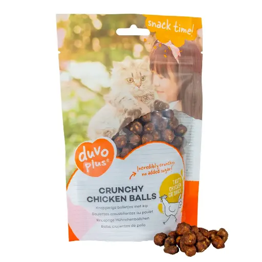 Duvo Cat Crunchy Chicken Balls / دوفو كرات الدجاج المقرمشة للقطط