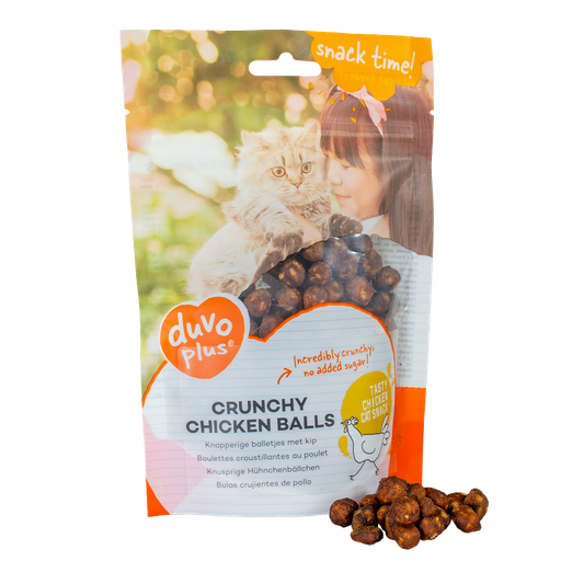 Duvo Cat Crunchy Chicken Balls