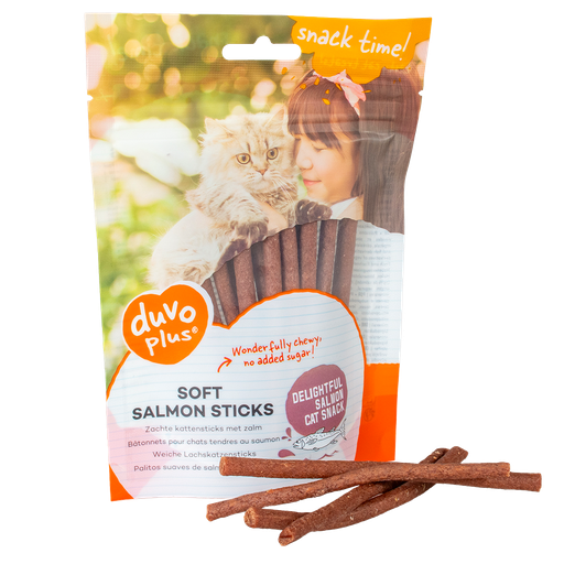Duvo Cat Soft Salmon Sticks