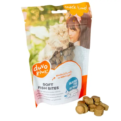 Duvo Cat Soft Fish Bites / دوفو قطع السمك الطرية للقطط