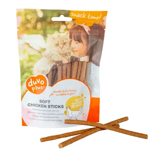 Duvo Cat Soft Chicken Sticks / دوفو أعواد الدجاج الطرية للقطط
