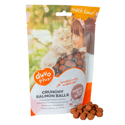 Duvo Cat Crunchy Salmon Balls