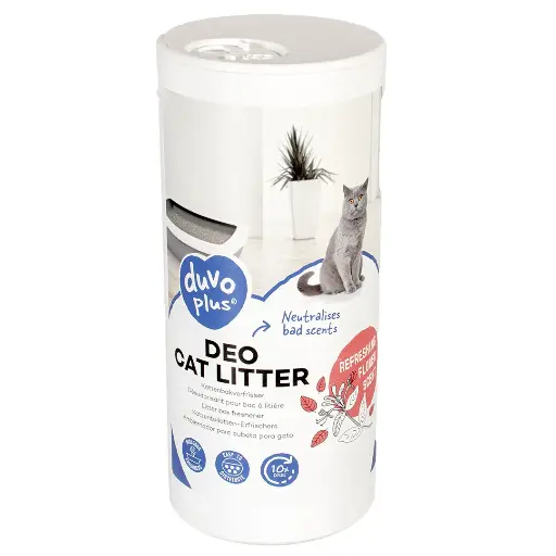 Duvo Deo Cat Litter Flower Scent / دوفو رمل فضلات القطط برائحة الزهور