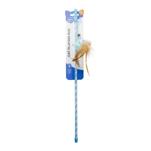 Duvo Cat Playing Rod - Blue / عصا لعب للقطط دوفو - أزرق